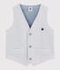 Boys' Seersucker Waistcoat