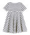 Girls' Dress COQUILLE beige/ABYSSE blue