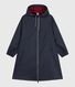 Women's long raincoat in two colours