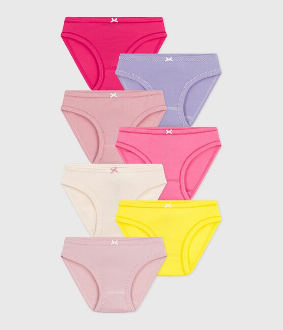 Pack of children's plain cotton pants variante 1