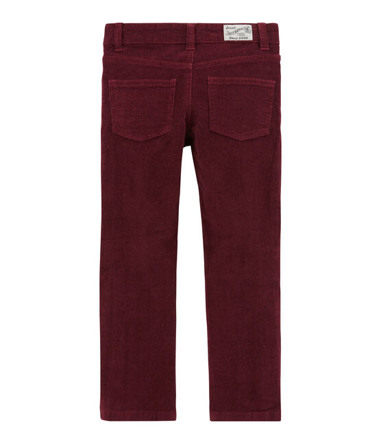 Boy's corduroy trousers OGRE purple