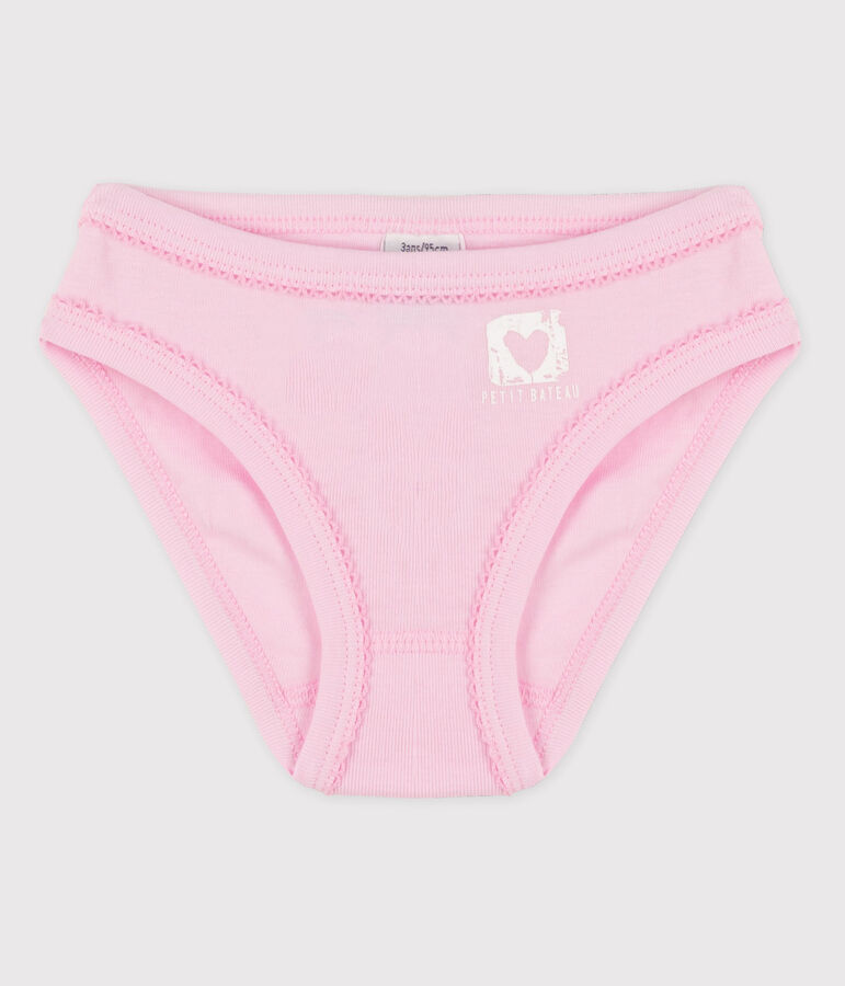 Girls' Cotton Briefs pink