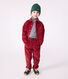 Children's straight plain corduroy trousers