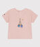 Babies' cotton Mr. Men and Little Miss T-shirt SALINE pink