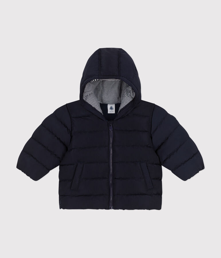 Babies' Fleece Lined Puffer Jacket blue