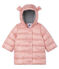 Baby Girls' Satin Look Polyamide Parka Coat FLEUR pink