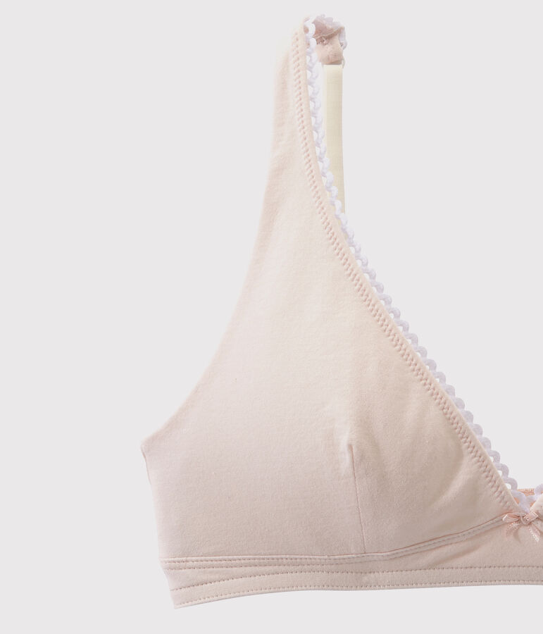 Women's plain bra pink