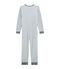 Little boy's loungewear onesie MARSHMALLOW white/ASTRO blue