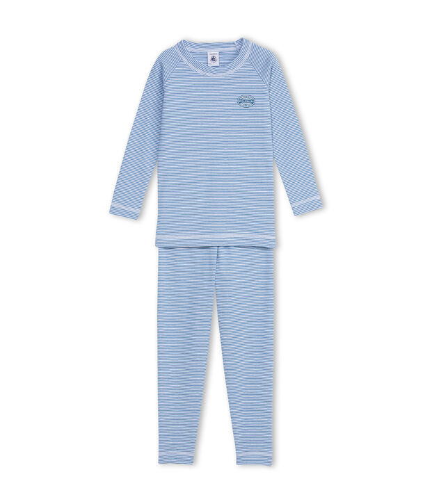Boy's milleraies-striped&nbsp; blue/white