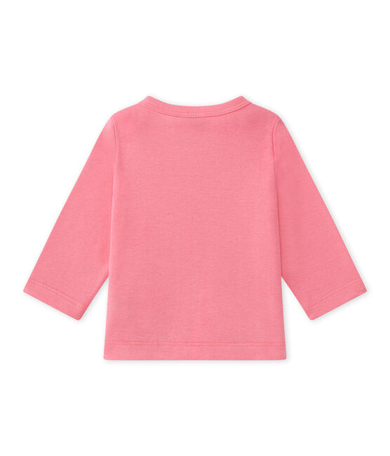 Baby girls' cardigan PETAL pink