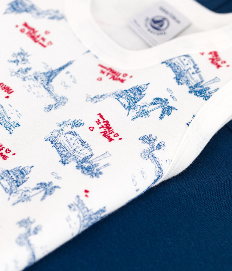 Children's Paris-print cotton tank tops - 2-pack variante 1