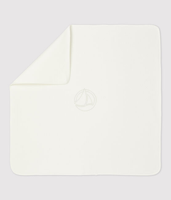 Babies' Organic Cotton Blanket MARSHMALLOW white