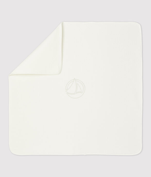 Babies' Organic Cotton Blanket white