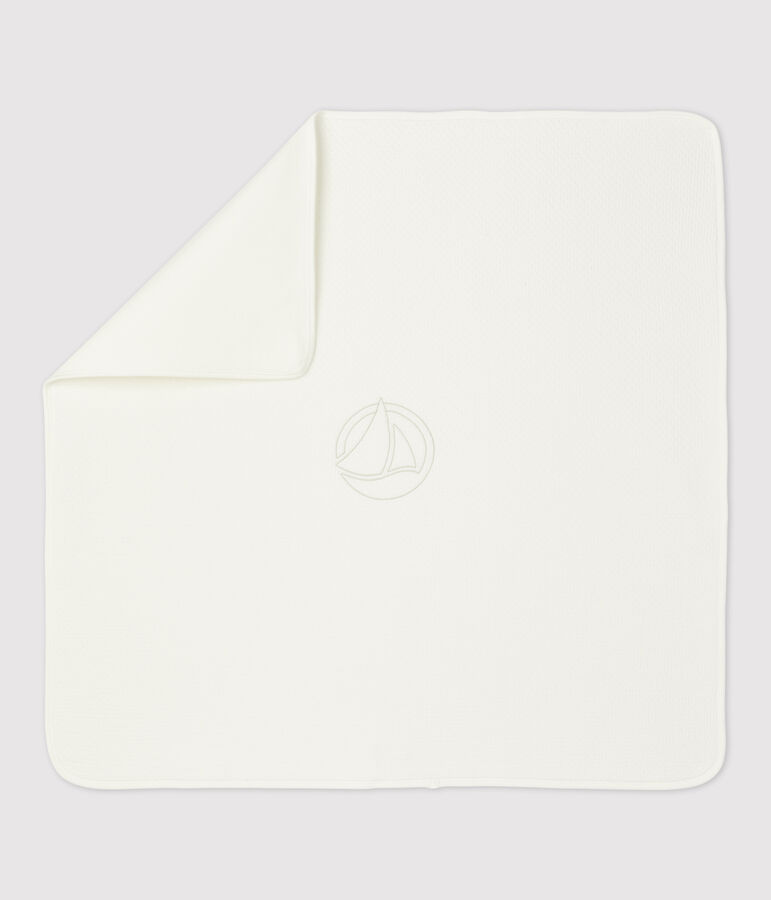 Babies' Organic Cotton Blanket white