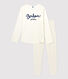Girls' Spotted Organic Cotton Pyjamas