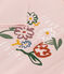 Little girls' long-sleeved rib knit T-shirt SALINE pink
