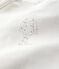 Baby's White Organic Cotton Sleepsuit MARSHMALLOW white