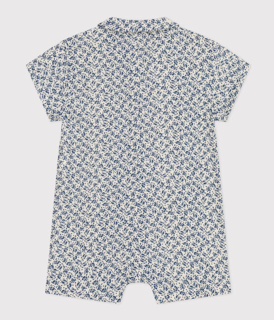 Babies' Short Cotton Gauze Playsuit AVALANCHE /INCOGNITO