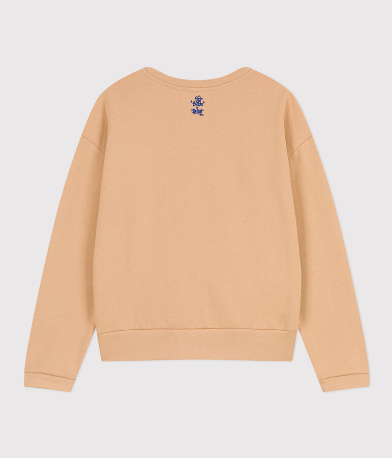 Women's Fleece Sweatshirt TOURONE beige
