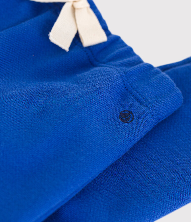 Babies' fleece trousers blue