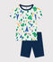 Children's Short Cotton Paris Print Pyjamas INCOGNITO /MULTICO