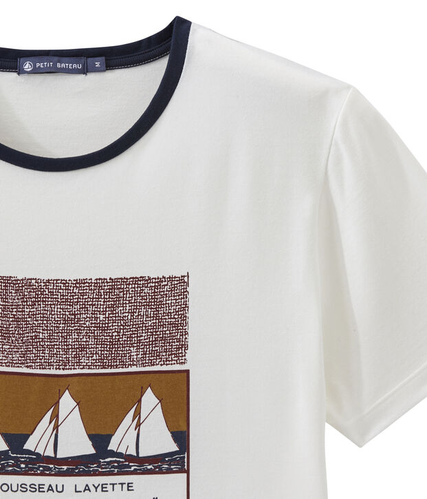 Unisex short sleeve tee-shirt white