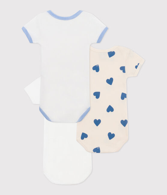 Babies' short-sleeved printed cotton bodysuits - 3-Pack variante 1
