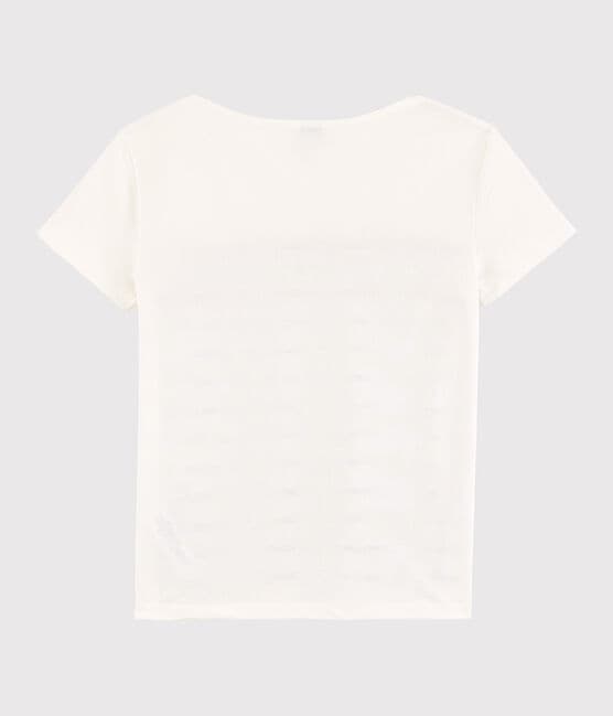 Women's Stripy T-Shirt MARSHMALLOW white