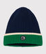 Children's knitted beanie hat lined in polar fleece