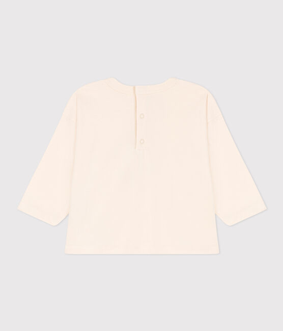 Babies' Long-Sleeved Jersey T-Shirt AVALANCHE /HARISSA