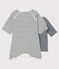 Babies' Stripy Organic Cotton Kimono Bodysuit and Undershirt Set variante 1