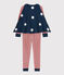 Boys' Superhero Fancy Dress Cotton Jumpsuit TERKUIT red/MARSHMALLOW white