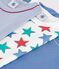 Pack of children's short-sleeved star-print cotton T-shirts multicolor