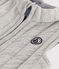 Babies' tube knit jacket CHATON CHINE grey