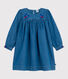 Children's long-sleeved denim dress
