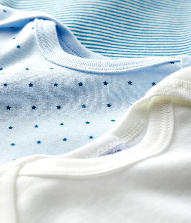 Baby Boys' Long-Sleeved Bodysuit - 3-Piece Set multicolor