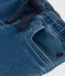Boys' Regular Denim Trousers BLEU DELAVE blue
