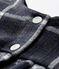 Baby Girls' Checked Cardigan CITY black/MULTICO white