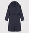 Women's Hooded Trench Coat SMOKING blue