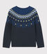 Boys' Wool/Cotton Jumper
