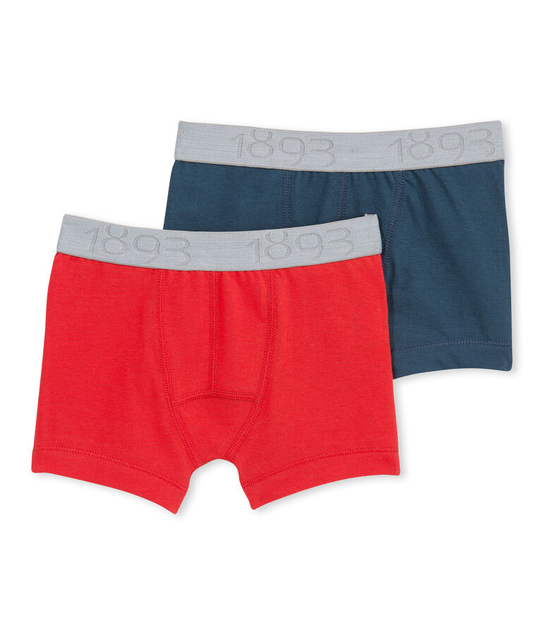 Set of 2 boy's Lycra jersey boxers - Previous collection . set