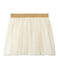 Girl's tulle skirt with stars COQUILLE beige/DORE yellow