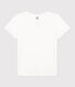 Women's Straight Round-Neck Cotton T-Shirt