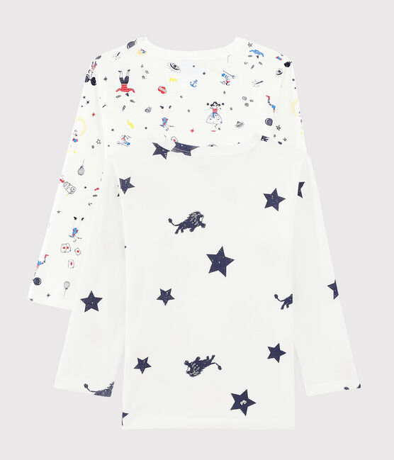 Boys' Festive Print Long-Sleeved T-Shirt - 2-Piece Set variante 1
