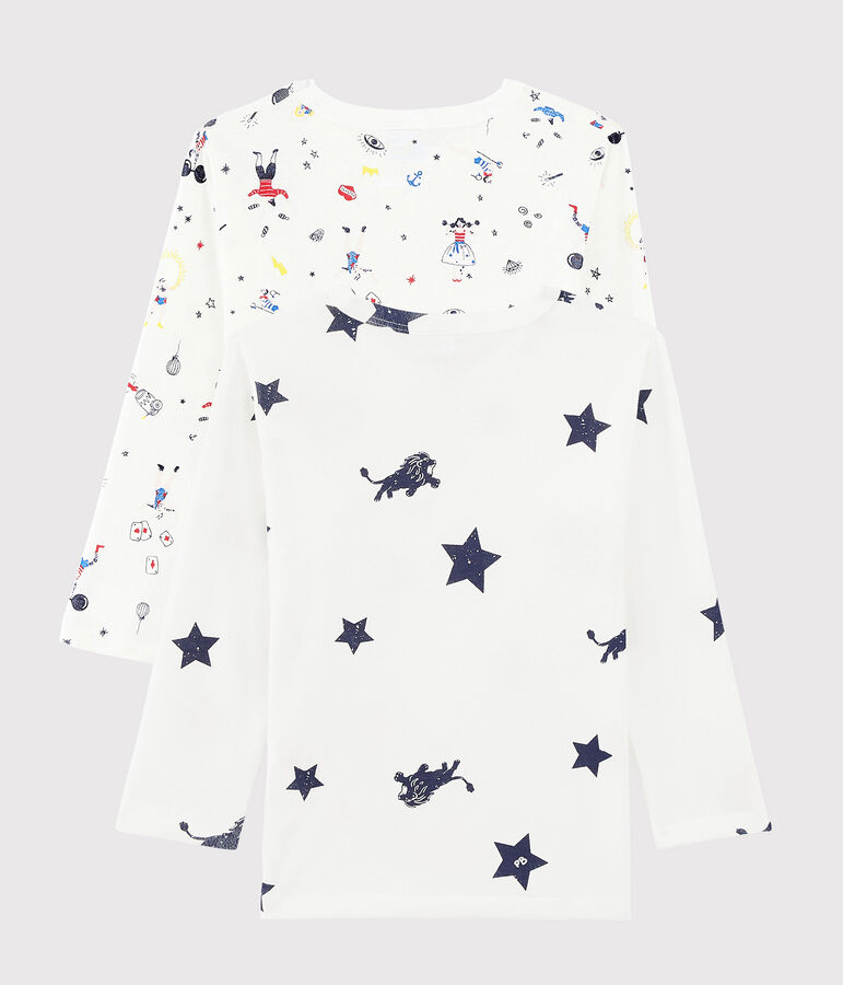 Boys' Festive Print Long-Sleeved T-Shirt - 2-Piece Set multicolor