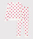 Women's Heart Themed Cotton Pyjamas