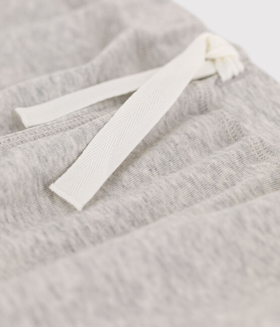 Boys' Cotton Bermuda Shorts BELUGA CHINE grey