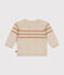 Knitted cardigan containing wool AVALANCHE beige/CUIVRE