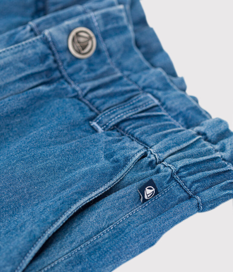 Children's denim trousers blue