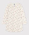 Girls' Floral Print Cotton Nightdress MARSHMALLOW white/MULTICO white